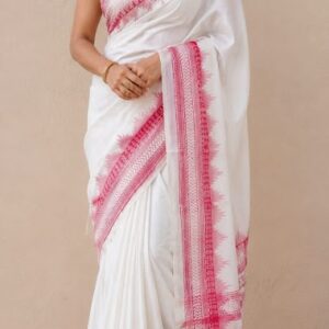 kerala kuthampully pure cotton printed onam special saree .5.5 mtr.[ ₹710+ gst.shipping free.get 5% discount on online payment.