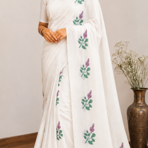 kerala kuthampully thulasikkathir design printed cotton saree. ₹ 699. free shipping. 5 % discount on online payment.