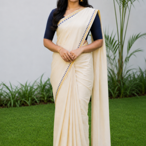 kerala kuthampully cotton temple border saree. ₹699. free shiping. 5% discount on online payment.