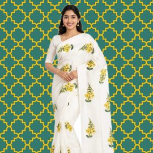 kuthampully pure cotton kanikkonna set mundu. ₹ 749. free shipping . 5 % discount on online payment.