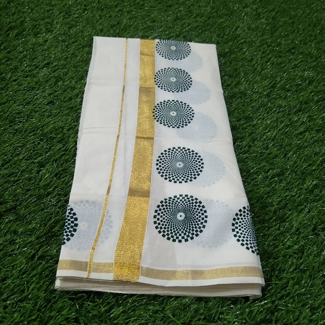 kuthampully cotton green chakra saree 5.5 meter. ₹ 749. free shipping. 5% discount on online payment. kuthampully cotton green chakra saree 5.5 meter. ₹ 749. free shipping. 5% discount on online payment.