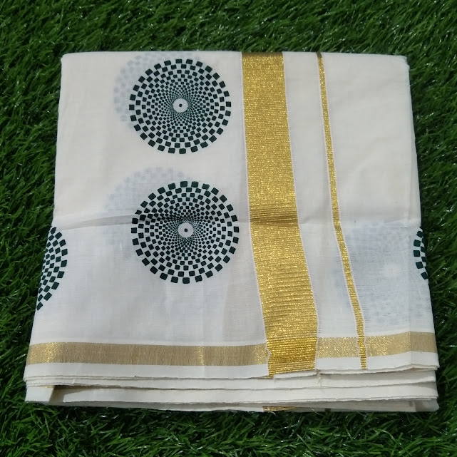 kuthampully cotton green chakra saree 5.5 meter. ₹ 749. free shipping. 5% discount on online payment. kuthampully cotton green chakra saree 5.5 meter. ₹ 749. free shipping. 5% discount on online payment.